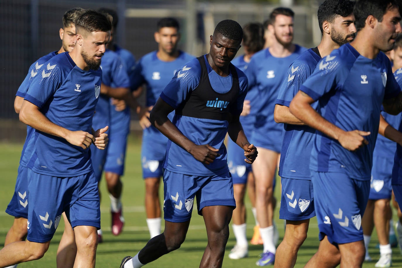 Fotos: Las fotos del entrenamiento del Málaga con Esteban Burgos, Álex Gallar, Ramalho y Rubén Yáñez