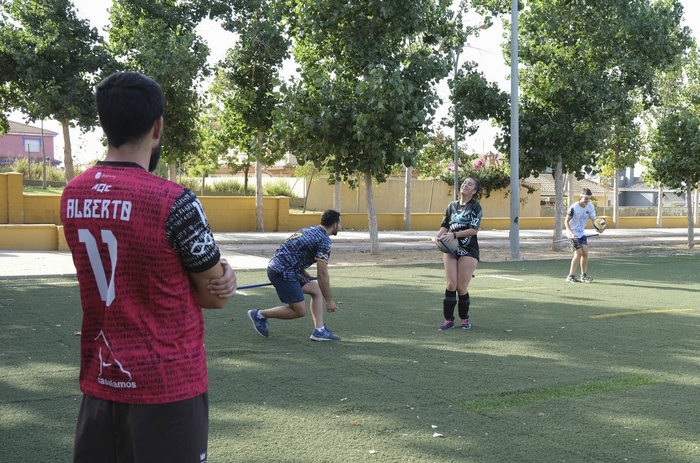 Los malagueños que representarán a España en el europeo de quidditch. 