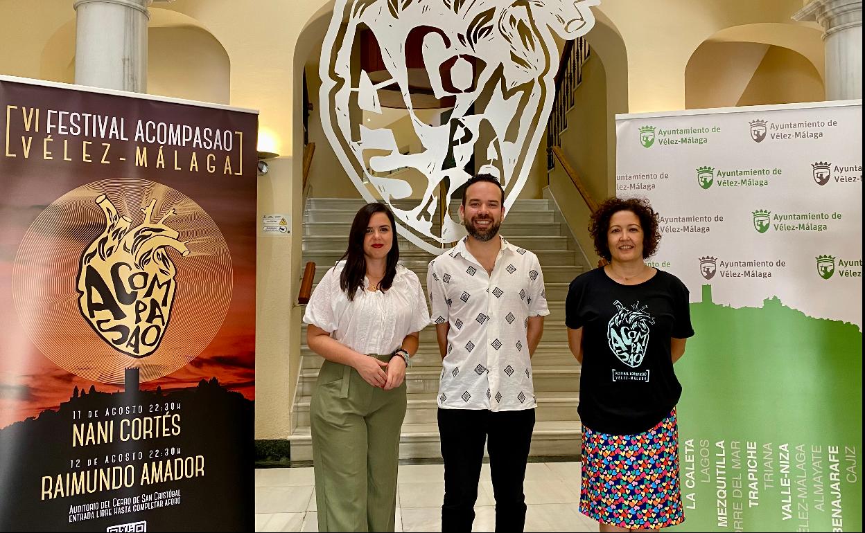 Acto de presentación del festival flamenco de Vélez-Málaga. 