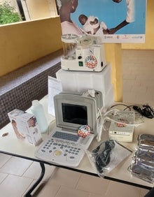 Imagen secundaria 2 - La asociación Eo,Eo de Alhaurín de la Torre consigue recaudar fondos para regalar un ecógrafo a un centro de salud de Senegal