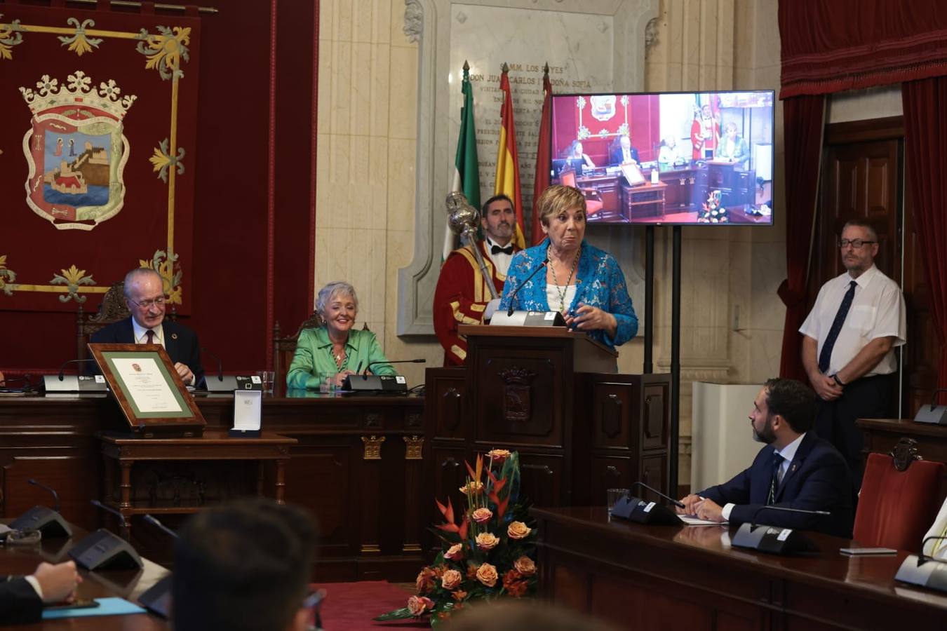 Celia Villalobos ha sido la primera alcaldesa de Málaga en 500 años. 