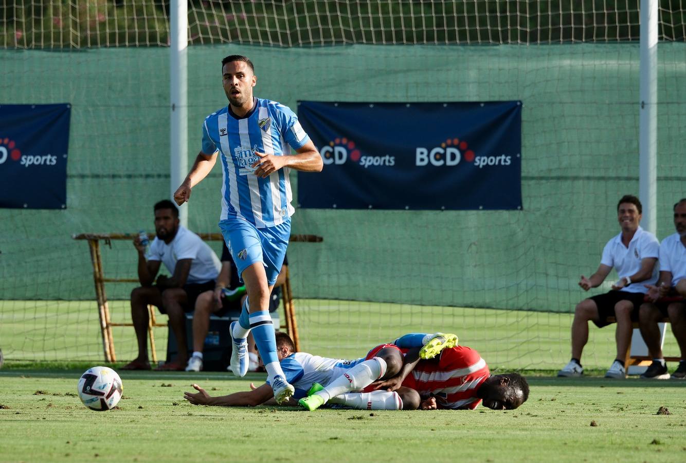 El nuevo Málaga luce su mejor cara en un gran amistoso ante el Almería