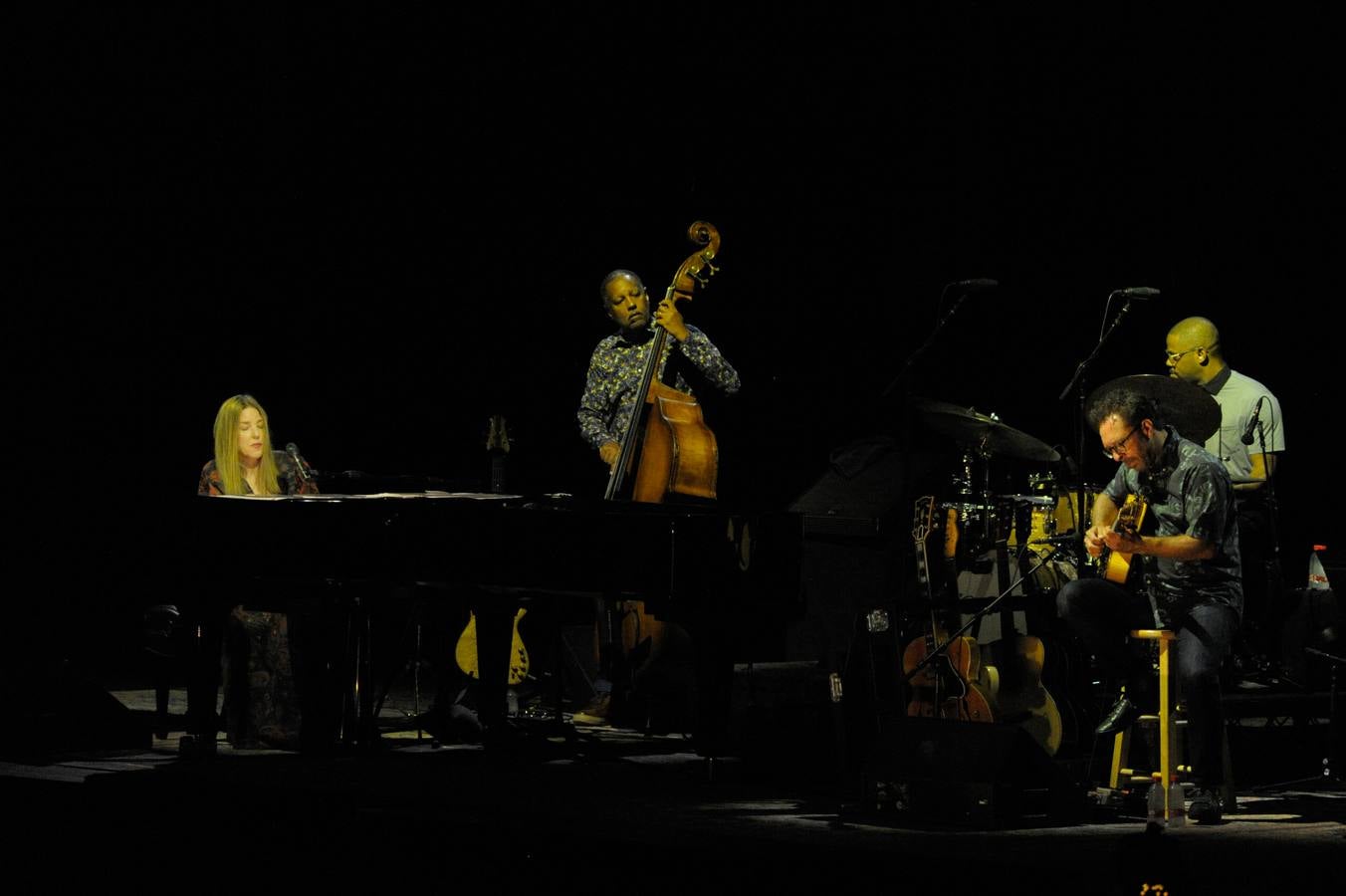 Diana Krall se desliza por la cantera de Nagüeles 