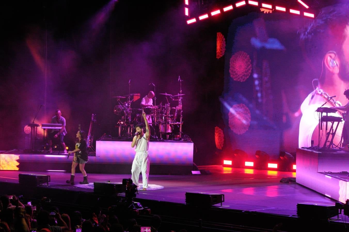 Concierto de Camilo en Starlite en Marbella. 