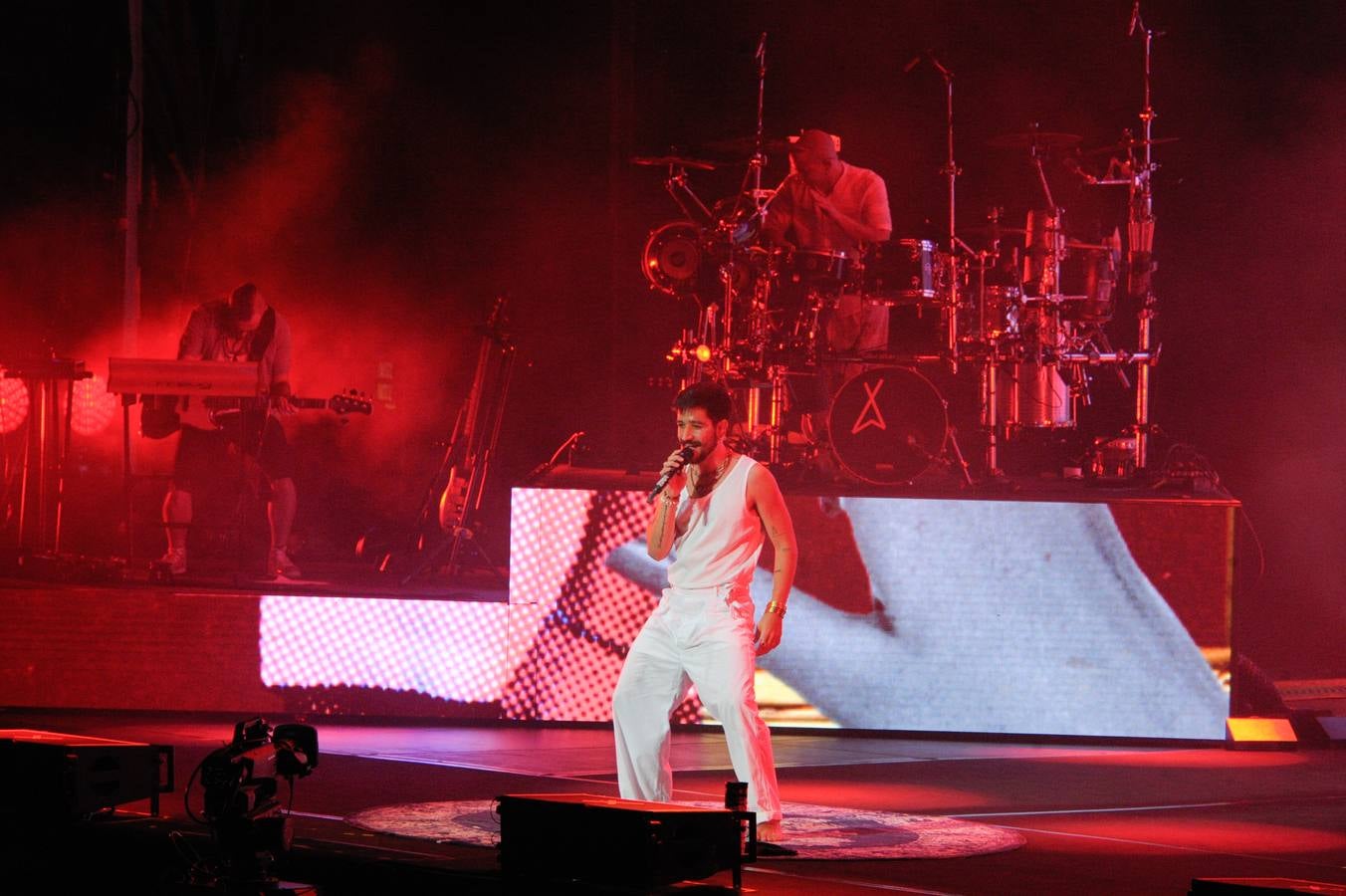 Concierto de Camilo en Starlite en Marbella. 