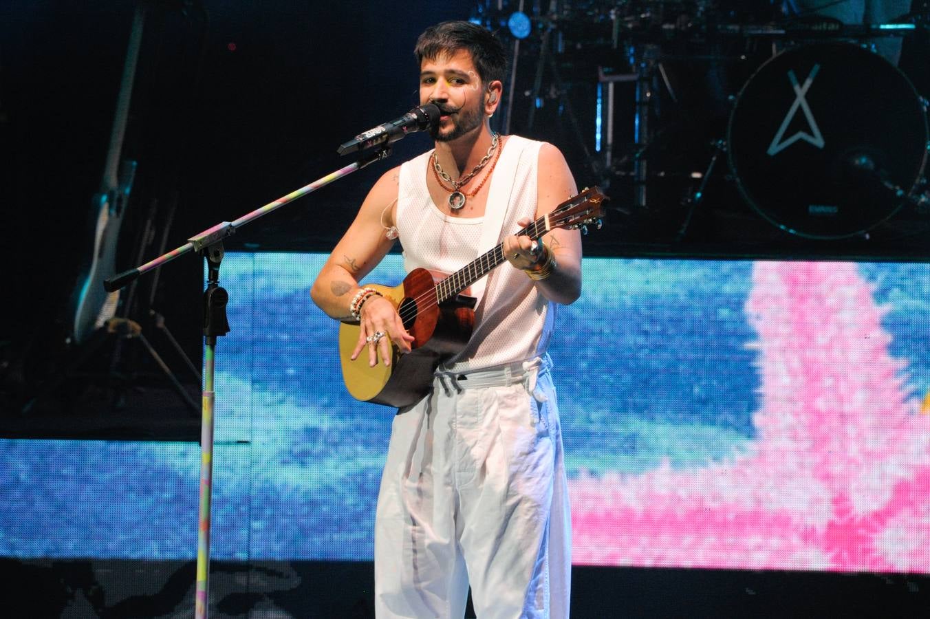 Concierto de Camilo en Starlite en Marbella. 