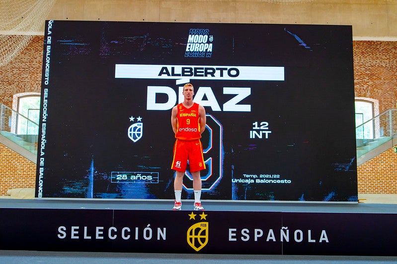 Fotos: España mira al Europeo con los tres jugadores del Unicaja