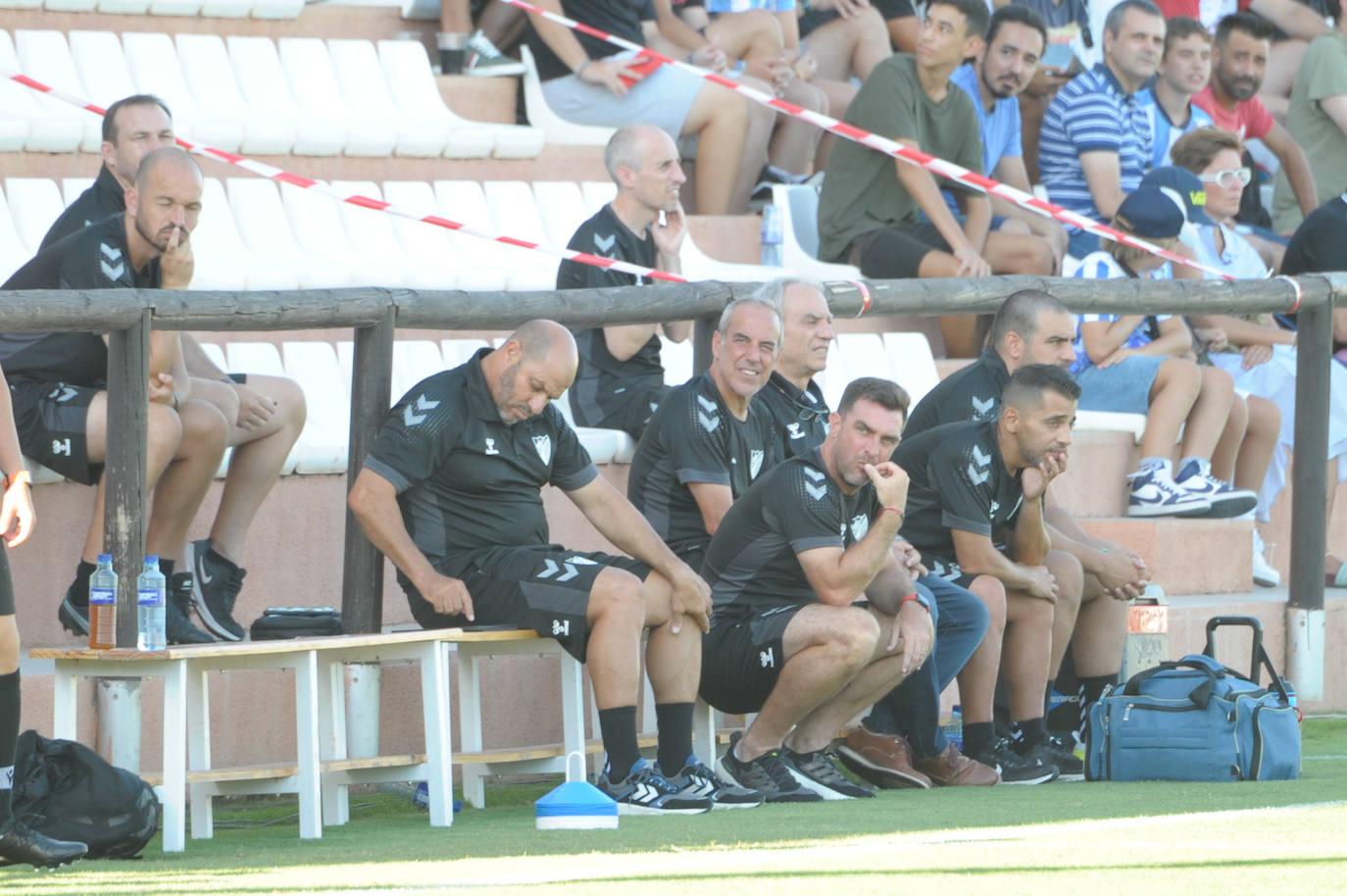 El Málaga acusó el calor y la ausencia de cambios ante el equipo árabe 