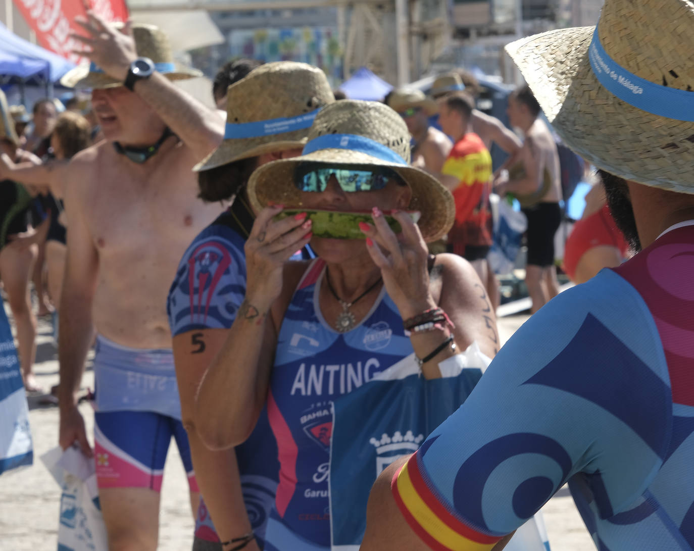 Más de medio millar de nadadores participaron en la prueba 