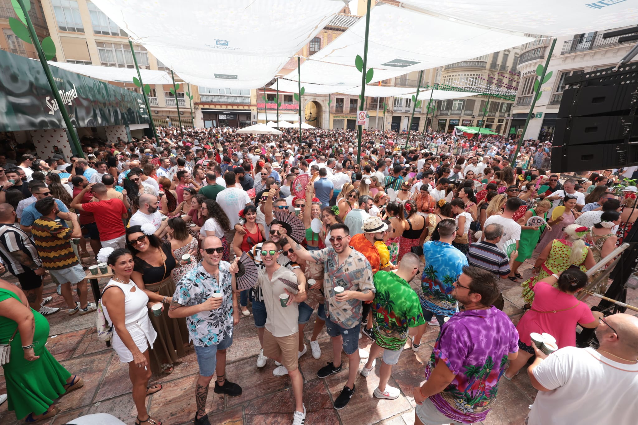 Fotos: El primer sábado de la Feria de Málaga, en imágenes