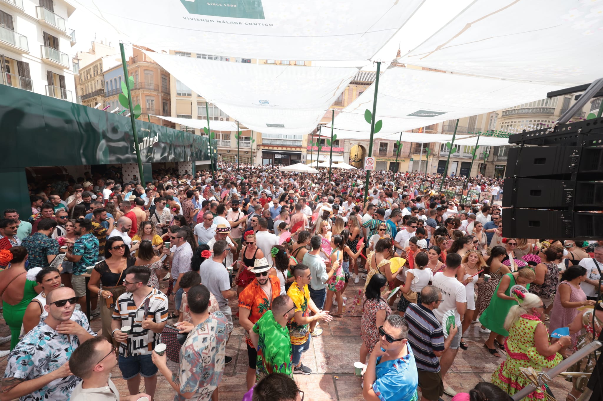 Fotos: El primer sábado de la Feria de Málaga, en imágenes