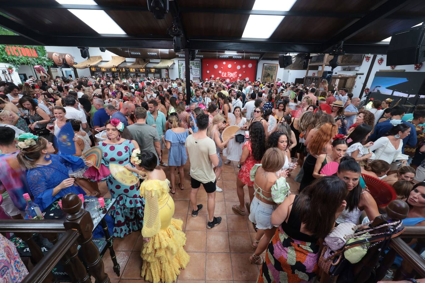 Mayores, familias y caballistas ambientaron el real de la Feria el domingo 