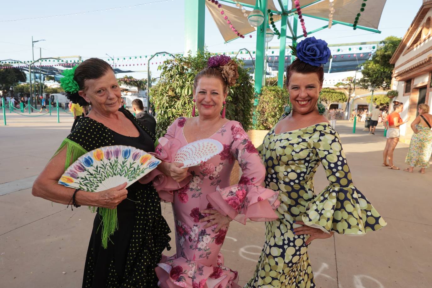 Mayores, familias y caballistas ambientaron el real de la Feria el domingo 