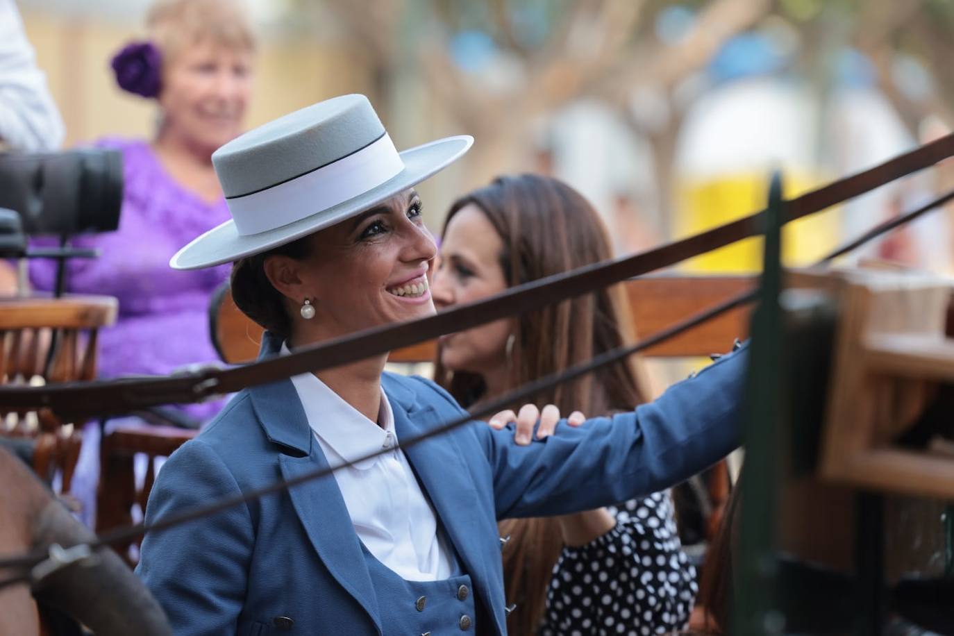 Mayores, familias y caballistas ambientaron el real de la Feria en la tarde del domingo 