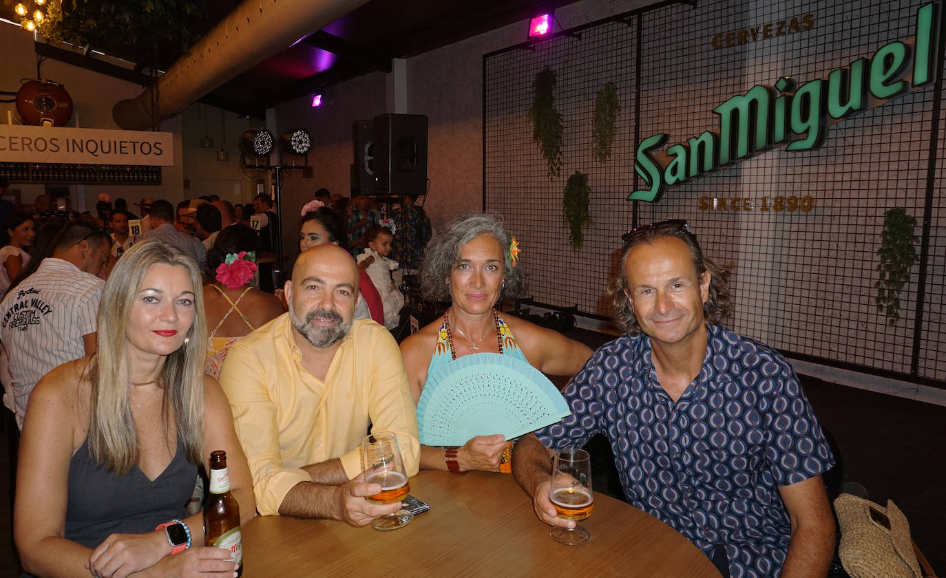 Esther Gómez, Ricardo Pinzón, Elena Bernal y Antonio Cabello.