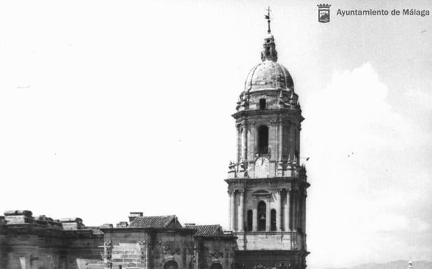 Torre de la catedral de Málaga. 