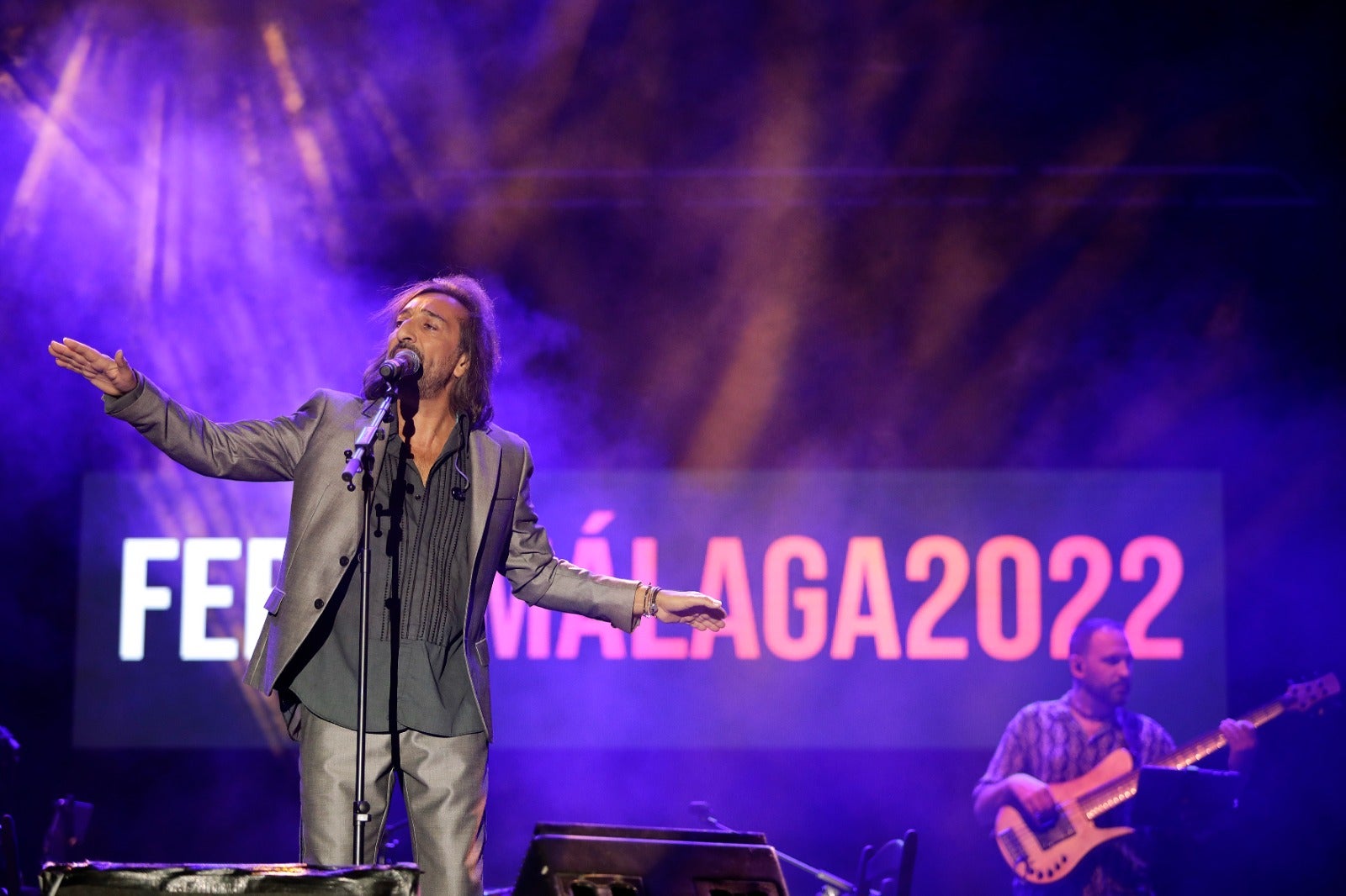 Antonio Carmona, en la Feria de Málaga.