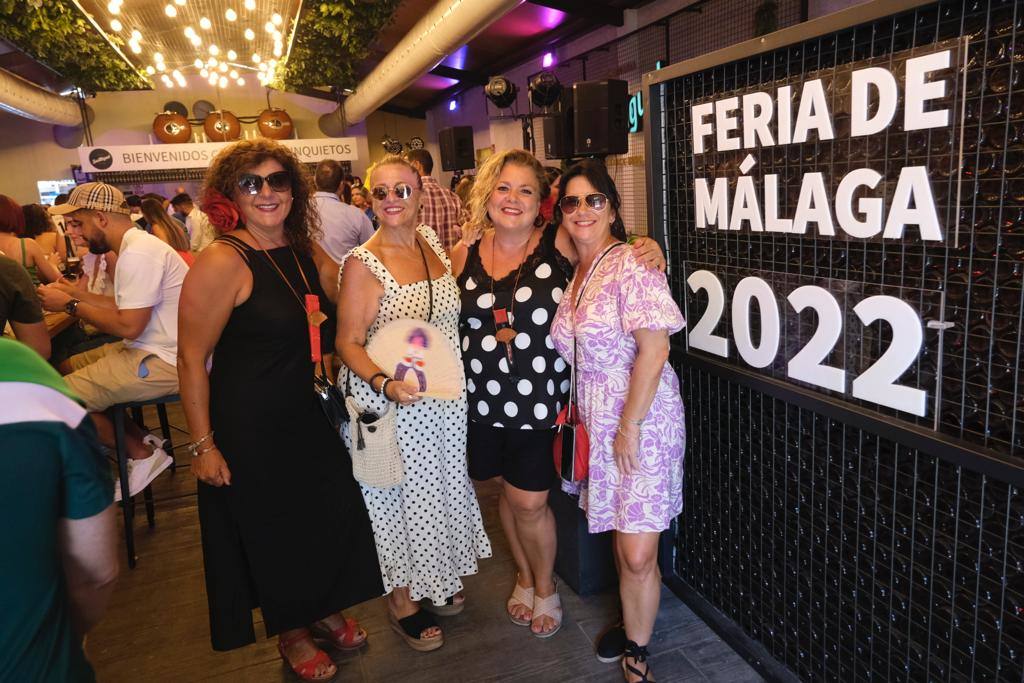 Ambiente del último día de la Feria de Málaga 2022. 