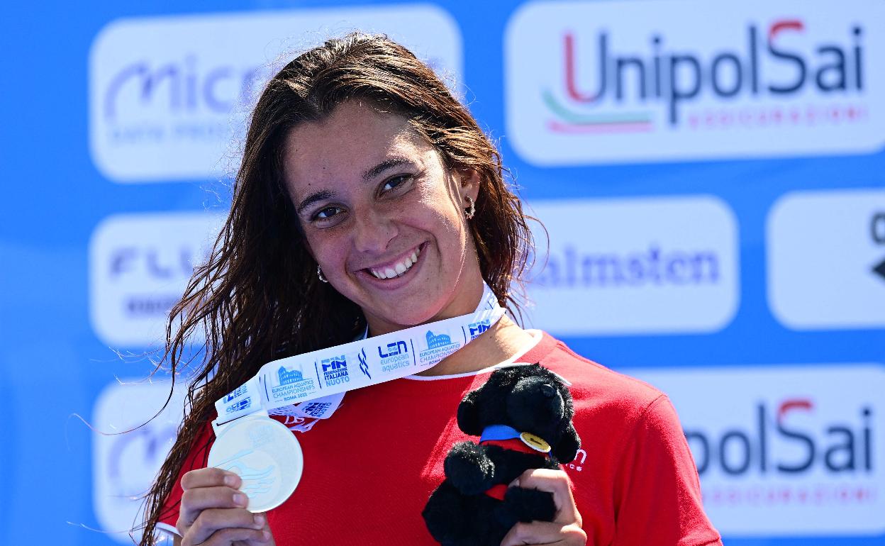 María de Valdés hace historia al proclamarse subcampeona de Europa