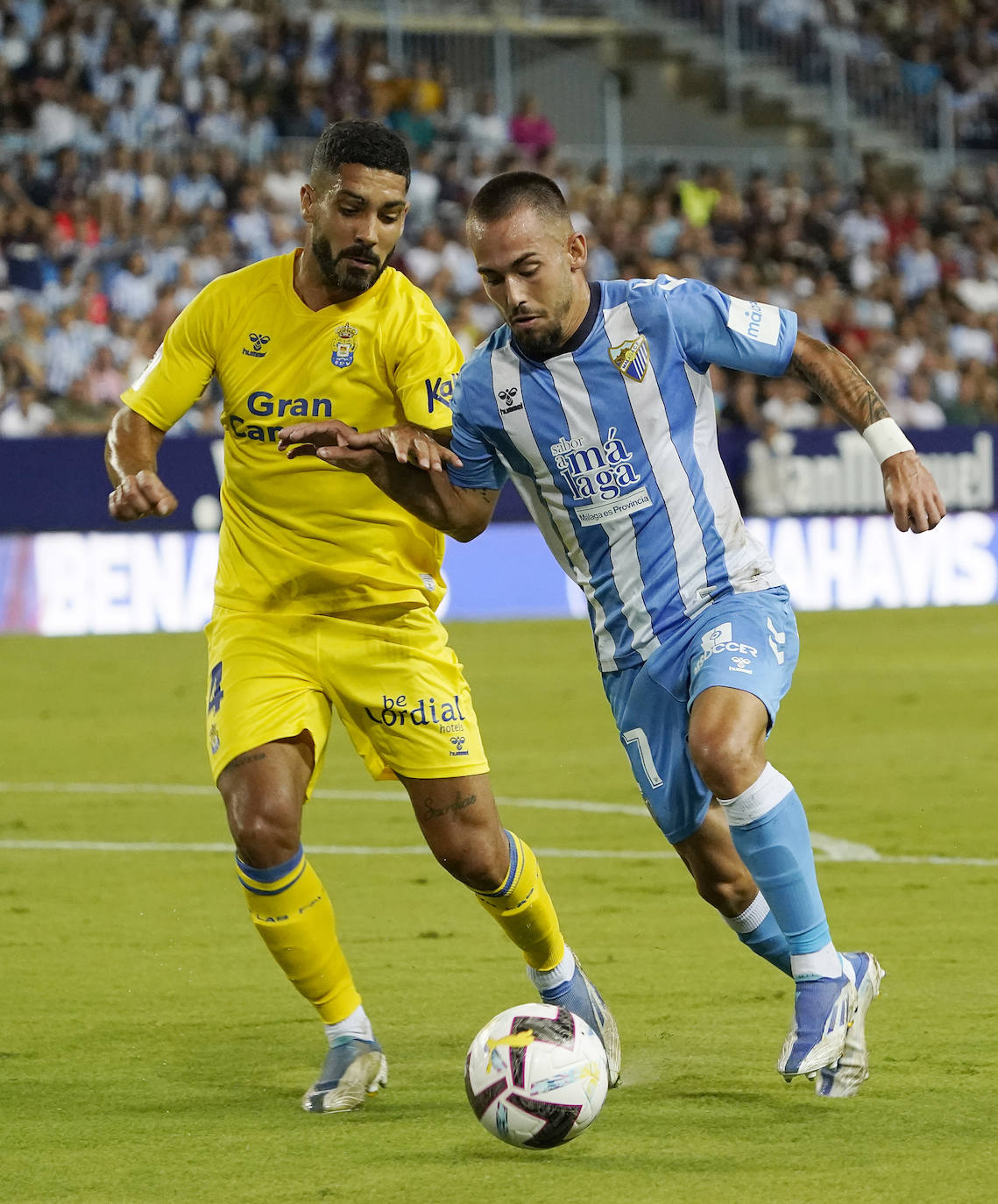 El conjunto visitante se adelantó en el minuto 43 de la primera parte 