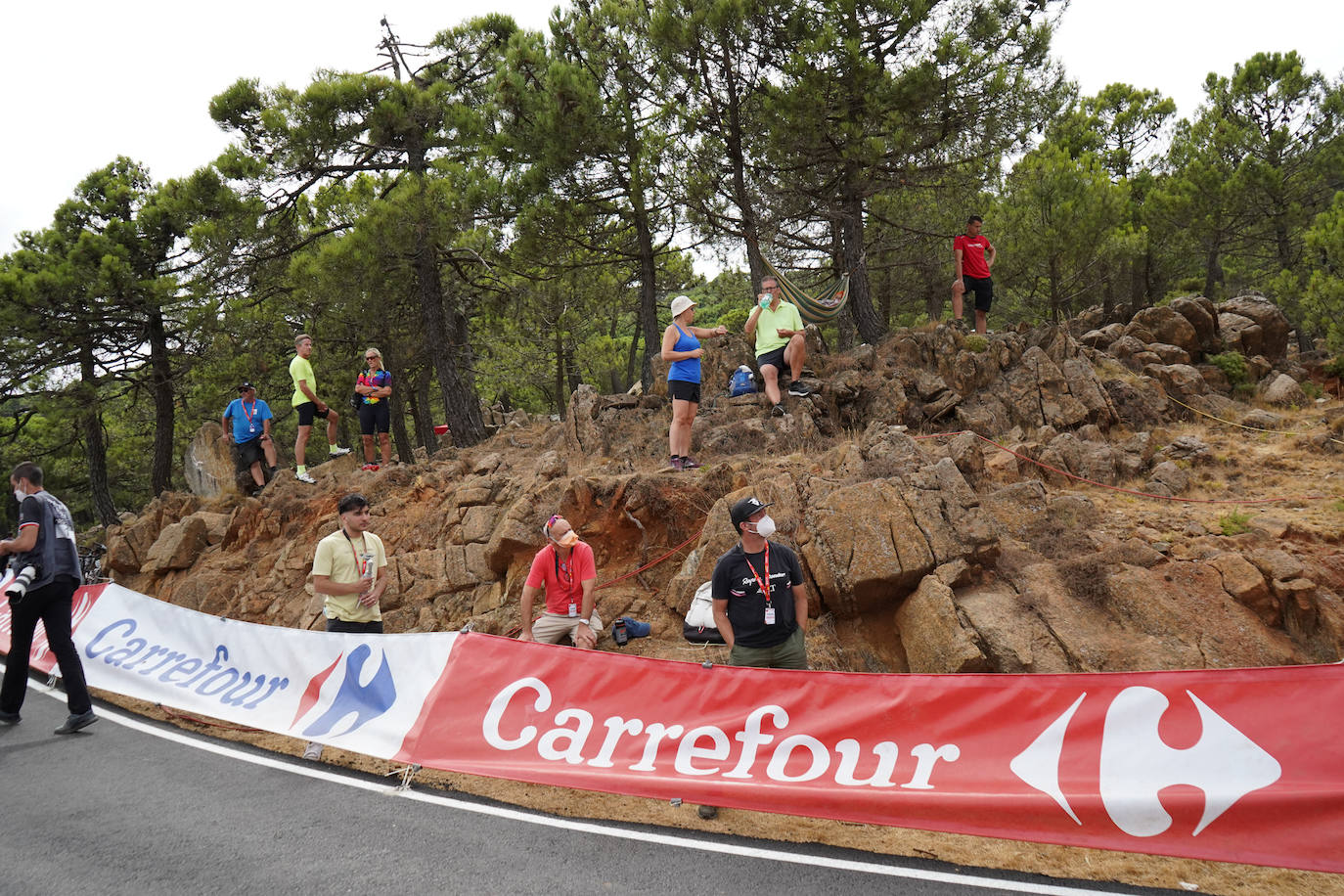 La Vuelta, a su paso por Marbella