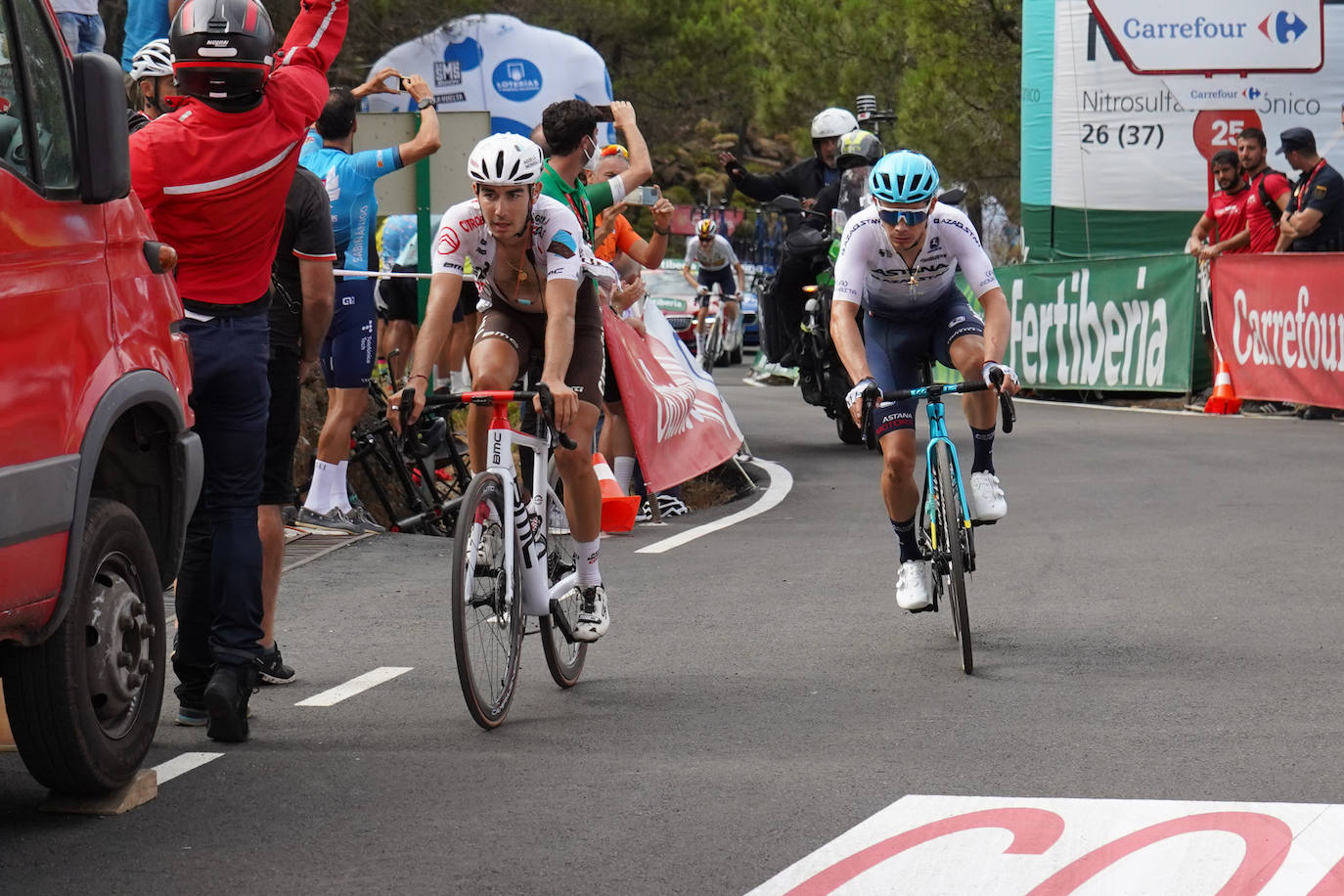 La Vuelta, a su paso por Marbella