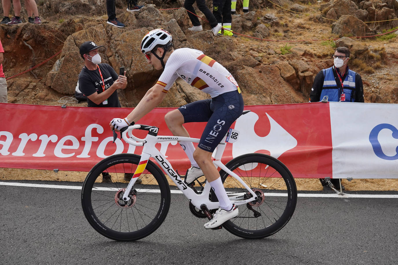 La Vuelta, a su paso por Marbella