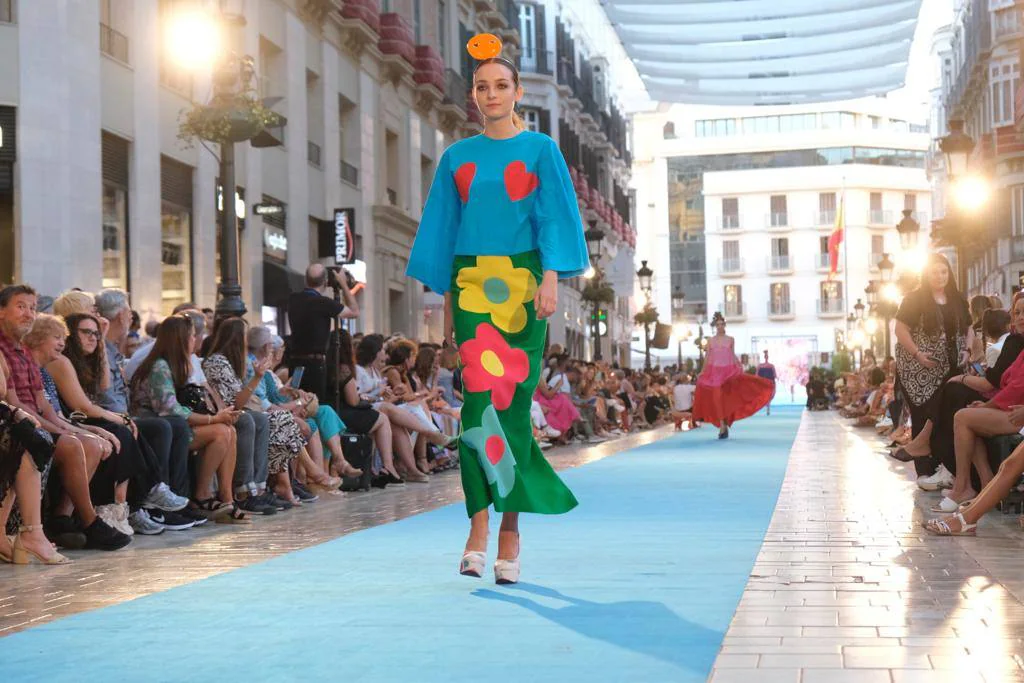 Las creaciones de Agatha Ruiz de la Prada, en la Pasarela Larios 2022. 