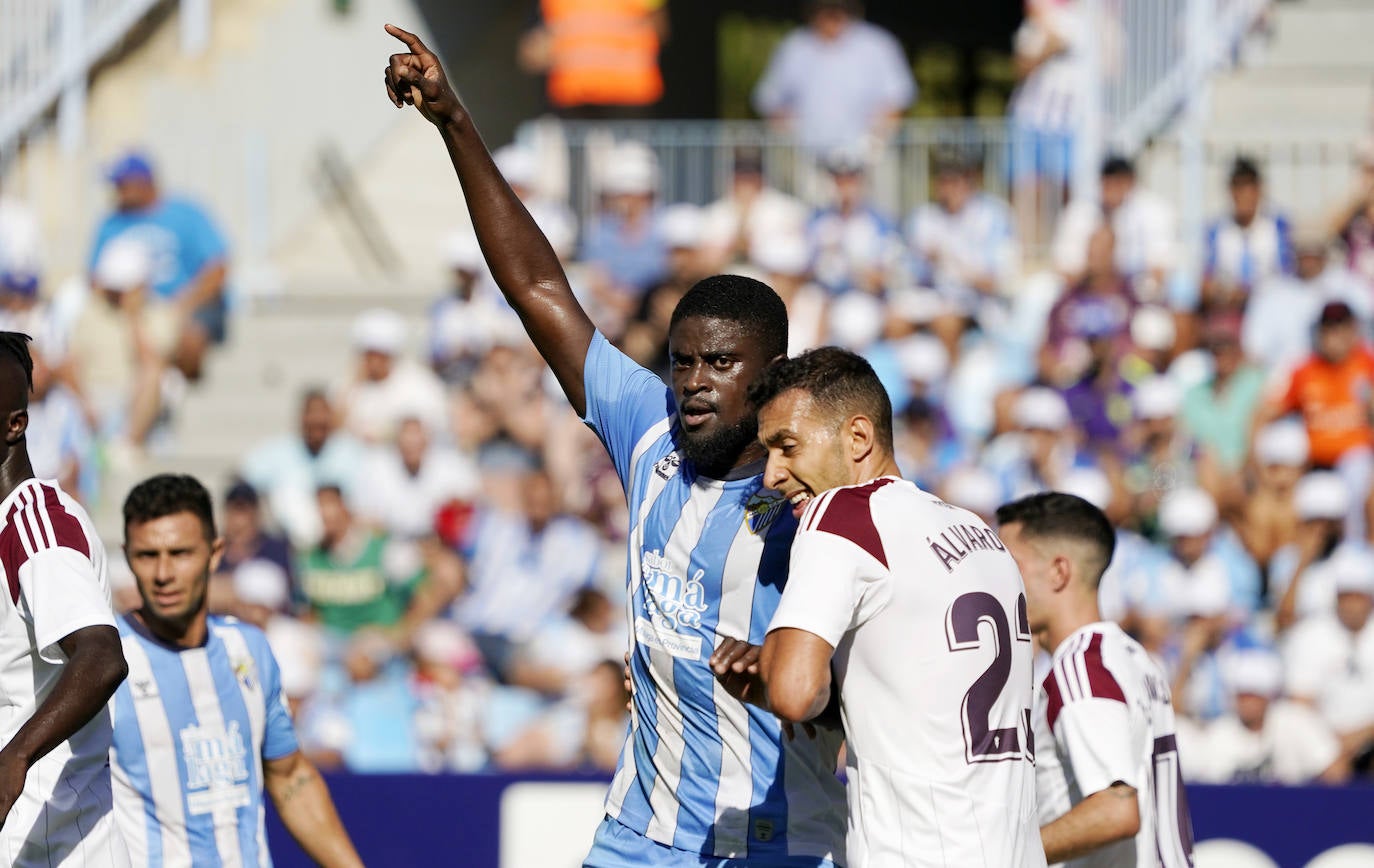 El Málaga pierde en casa con el Albacete (1-2).