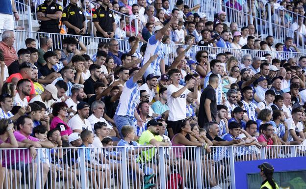 La Rosaleda estalla en el segundo partido en casa del Málaga