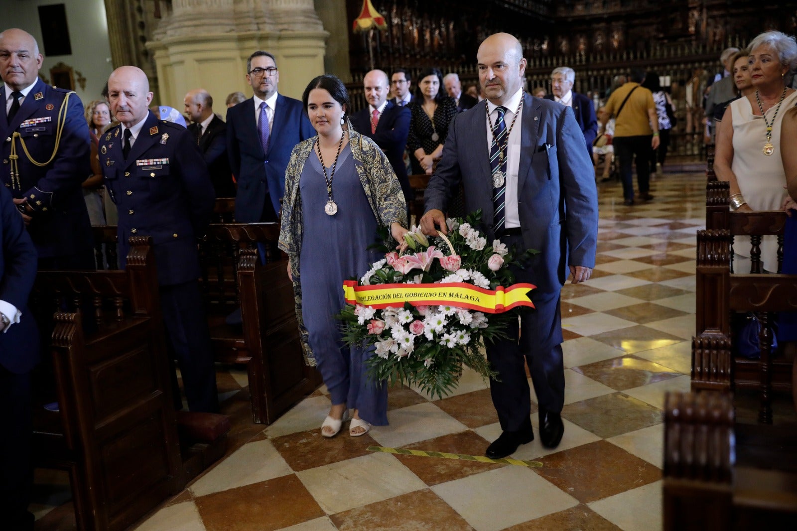 Fotos: Festividad de Santa María de la Victoria: ofrenda floral y misa a la Patrona de Málaga