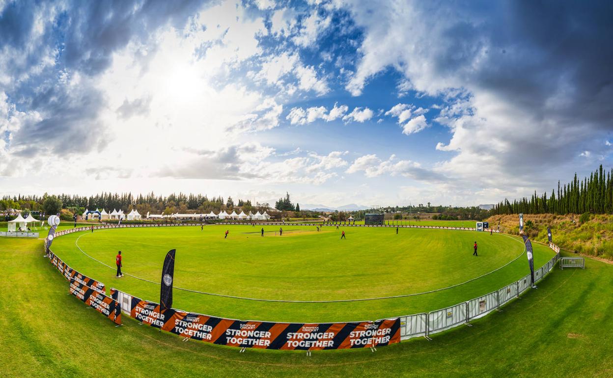 'Cártama Oval', campo en el que se disputará el torneo.