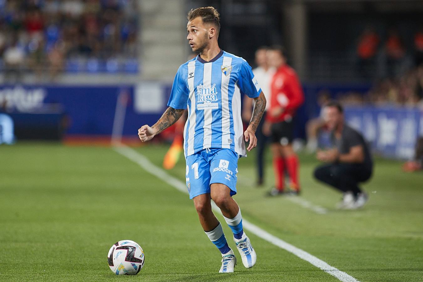 El Málaga ha visitado al Huesca en la quinta jornada. 