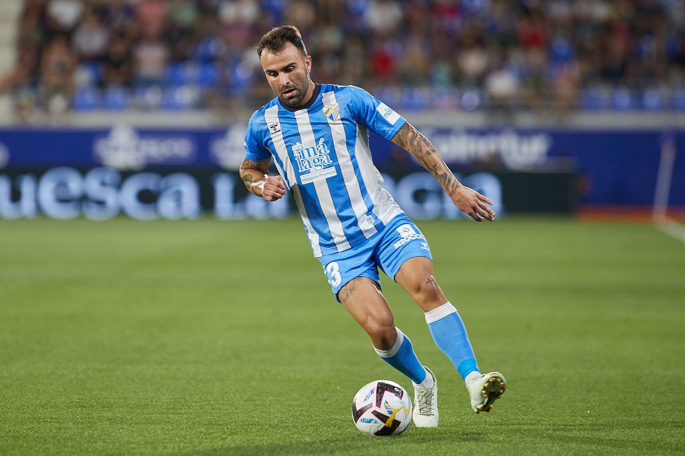 El Málaga ha visitado al Huesca en la quinta jornada. 