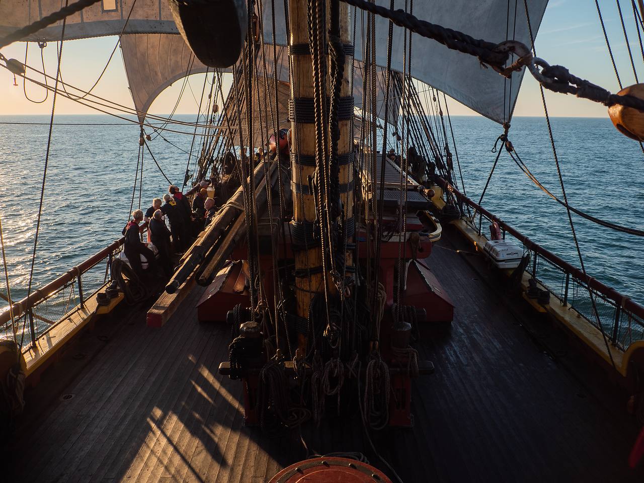 El buque sueco Götheborg podrá visitarse en el Puerto de Málaga. 