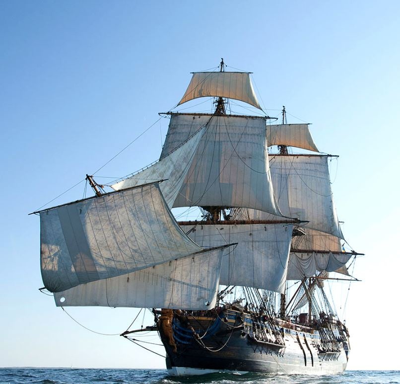El buque sueco Götheborg podrá visitarse en el Puerto de Málaga. 