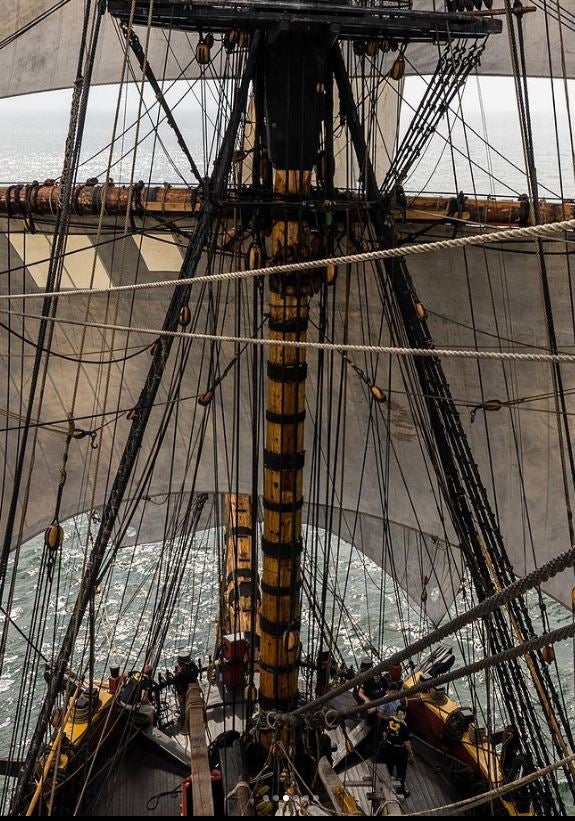 El buque sueco Götheborg podrá visitarse en el Puerto de Málaga. 