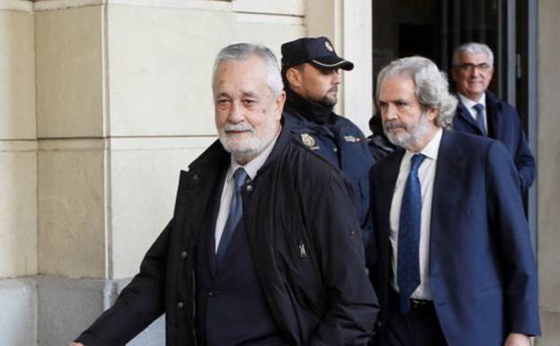 La defensa de Griñán prevé un incidente de nulidad ante el Supremo previo a un recurso de amparo al Constitucional