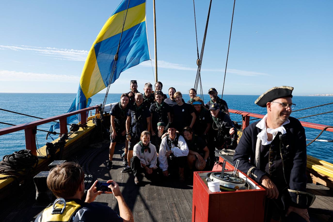 Hará escala en Málaga hasta el 19 de septiembre. Se trata de una réplica del velero de madera oceánico más grande del mundo, y una réplica de un barco de la Compañía Sueca de las Indias Orientales del siglo XVIII, el Götheborg de Suecia, que se hundió en la costa, cerca de Gotemburgo, en 1745. 