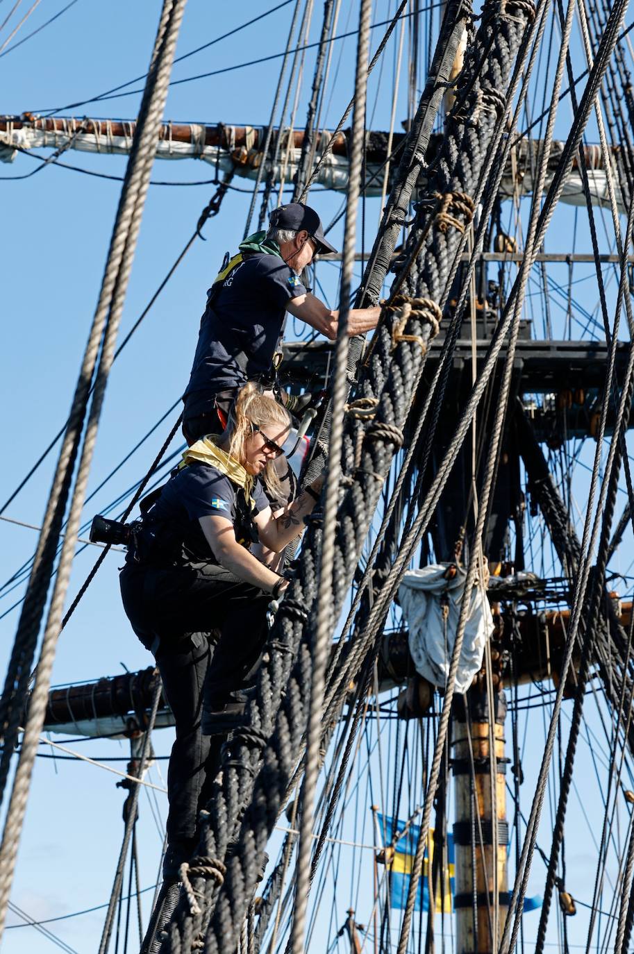 Hará escala en Málaga hasta el 19 de septiembre. Se trata de una réplica del velero de madera oceánico más grande del mundo, y una réplica de un barco de la Compañía Sueca de las Indias Orientales del siglo XVIII, el Götheborg de Suecia, que se hundió en la costa, cerca de Gotemburgo, en 1745. 