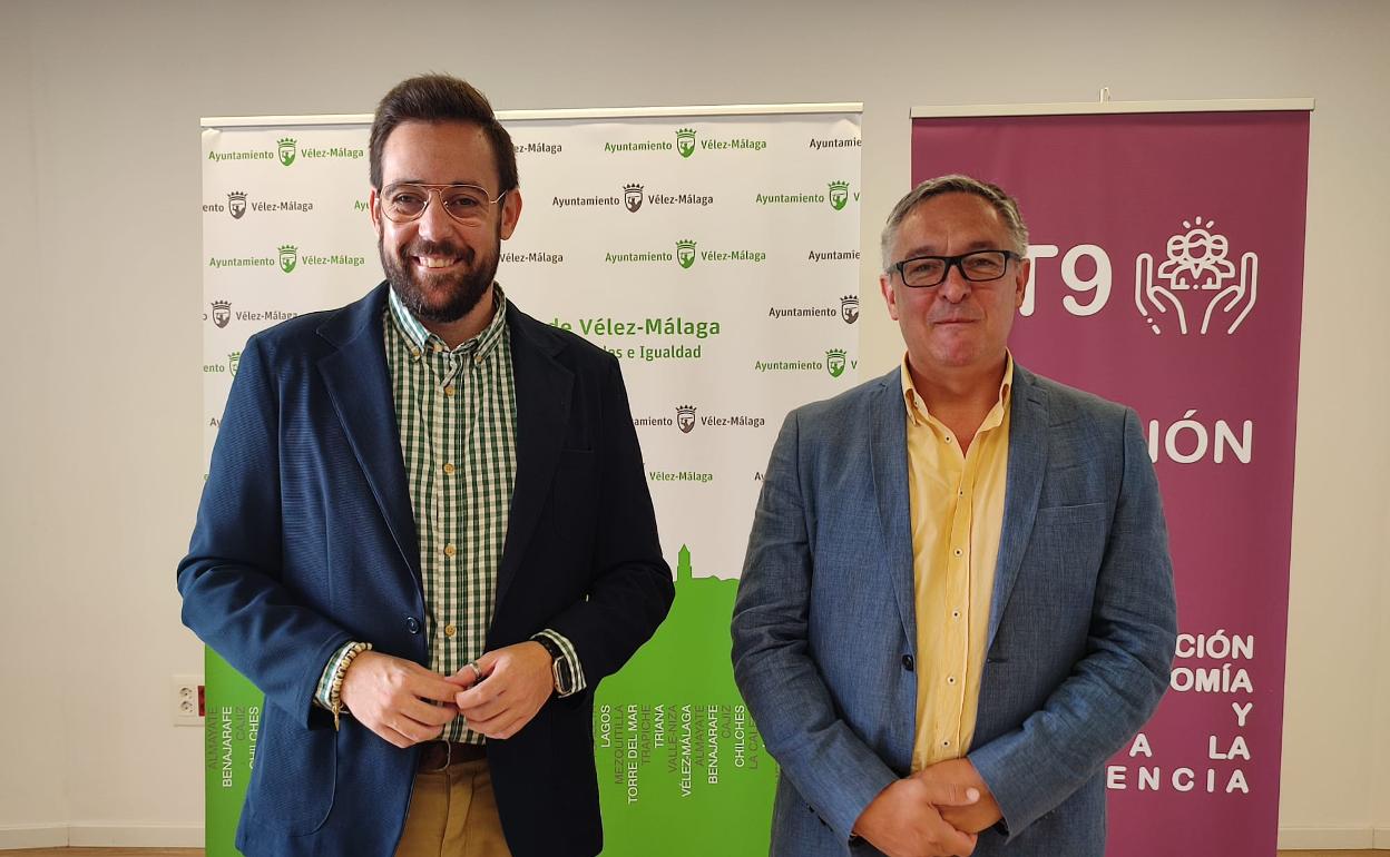Acto de presentación de la iniciativa, este jueves en Vélez-Málaga. 