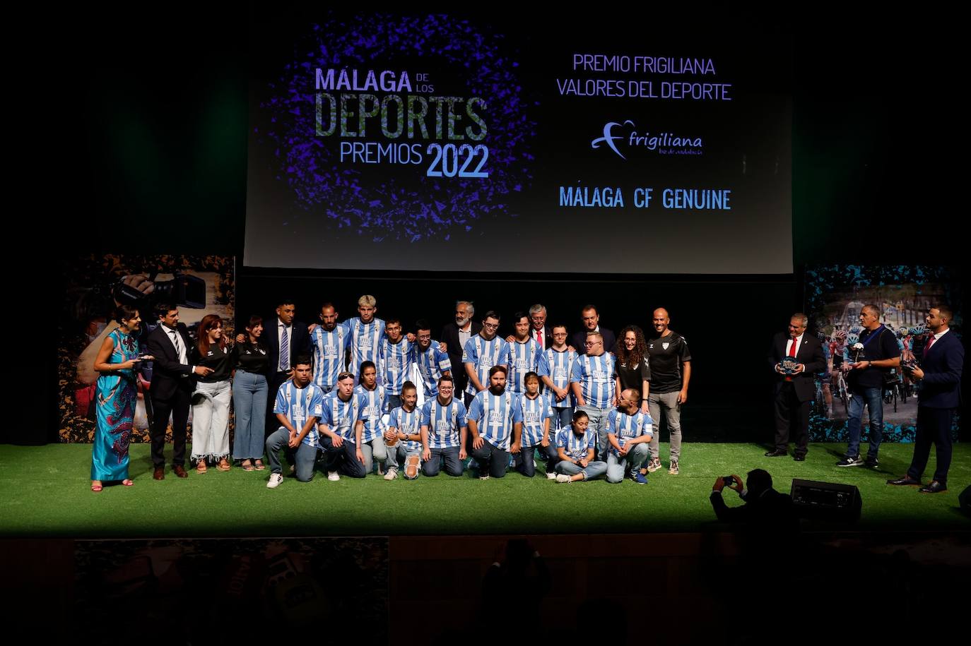 Casi 400 personas llenaron el Auditorio Edgar Neville de Málaga 