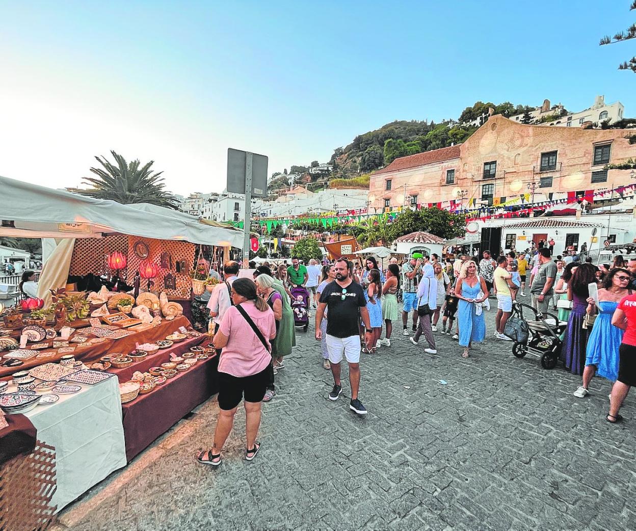 La localidad axárquica de Frigiliana, en el pasado Festival de las 3 Culturas. e. cabezas