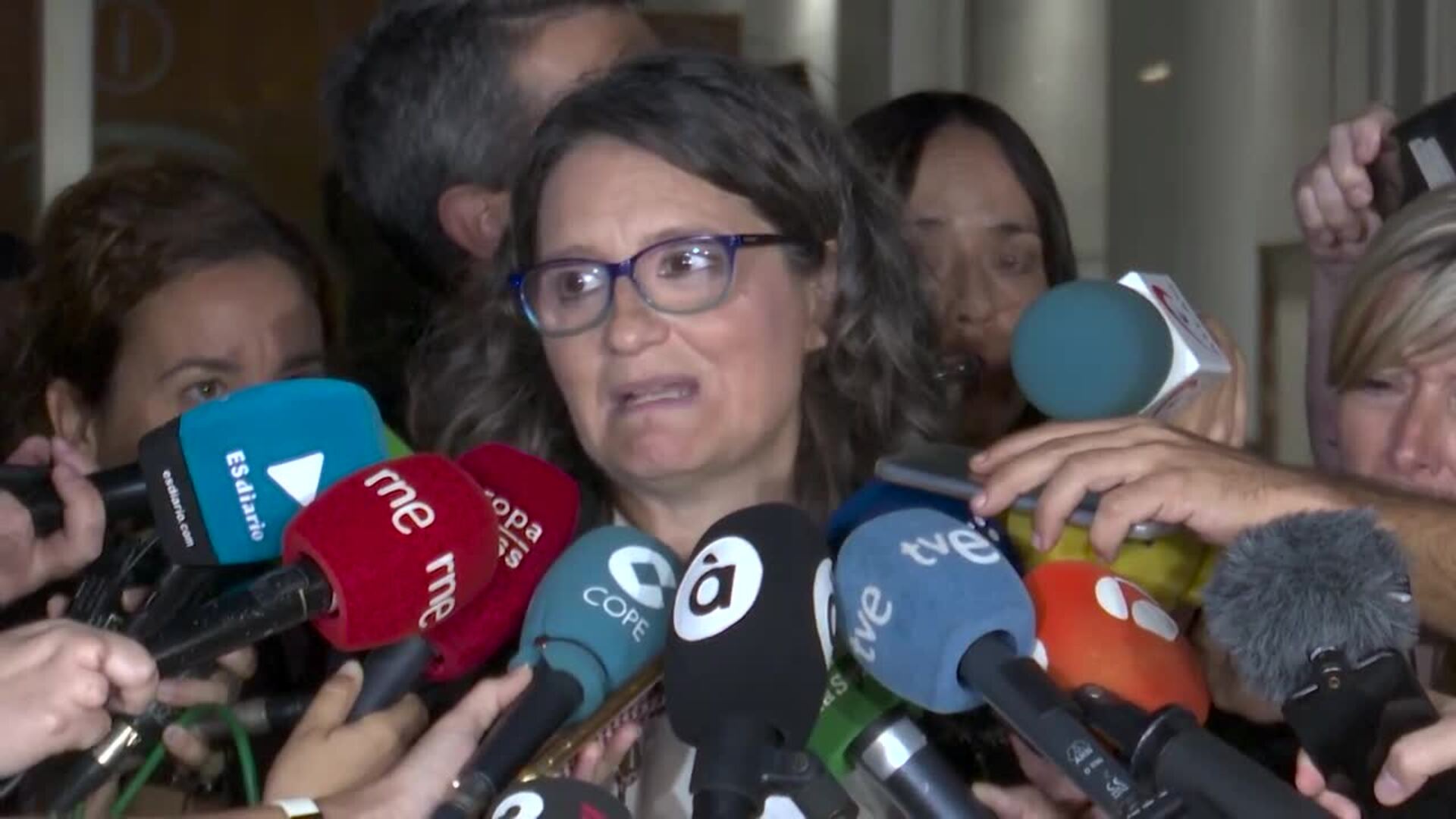 Oltra tras su declaración: "Confío en que todas mis explicaciones hayan convencido"