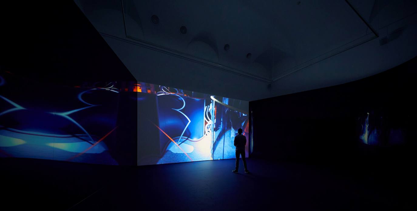 El montaje de la creadora malagueña estará en el museo nacional hasta el próximo 27 de febrero 