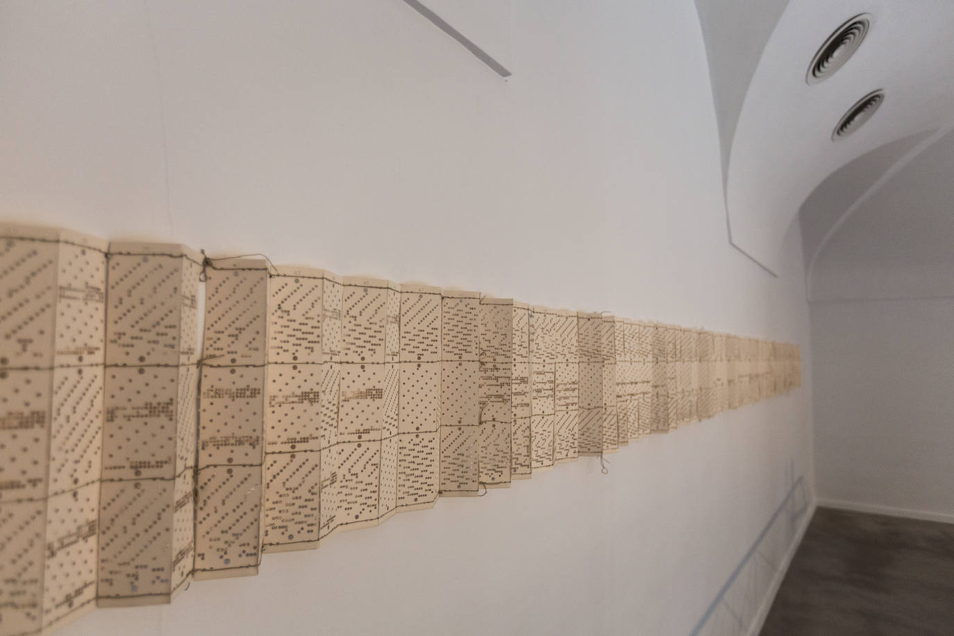 El montaje de la creadora malagueña estará en el museo nacional hasta el próximo 27 de febrero 