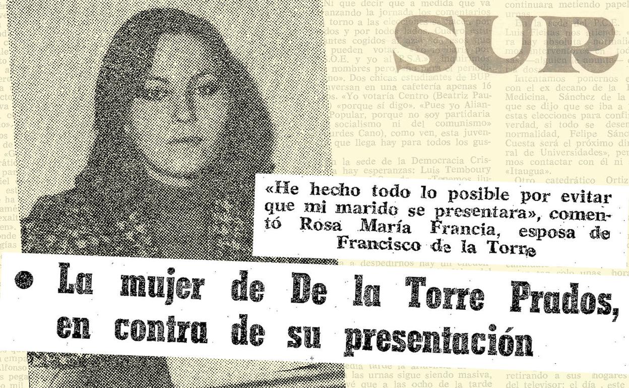 Detalle de la publicación de SUR, el 16 de junio de 1977