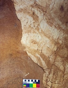 Imagen secundaria 2 - Representaciones figurativas en las cuevas de la Victoria/Higuerón.SUR