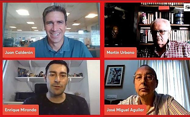 Amplio repaso a la actualidad del Unicaja en la tertulia de baloncesto de la redacción de SUR