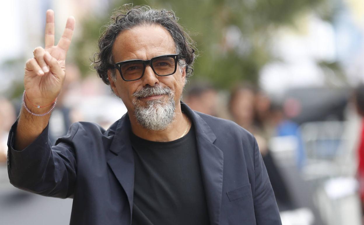 El cineasta Alejandro G. Iñárritu, a su llegada al Festival de San Sebastián. 